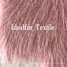 Long Pile Mongolian Faux Fur Fabric